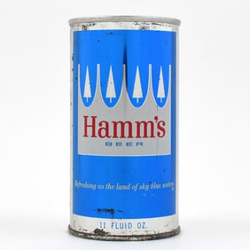 Hamms Beer 11 Ounce Zip Top LOS ANGELES L72-5