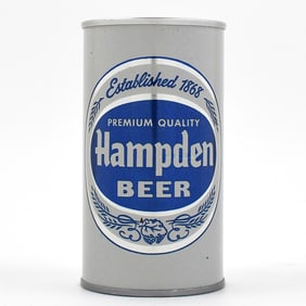 Hampden Beer Flat Top METALLIC WITH BLUE TRIM CROWN 80-3