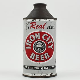 Iron City Beer Cone Top 170-4