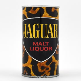 Jaguar Malt Liquor Zip Top JAGUAR METALLIC 82-23