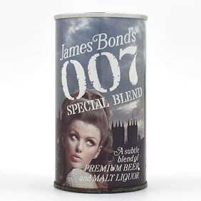 James Bond 007 Malt Liquor Set Pull Tab BIG BEN ST PAUL 82-32