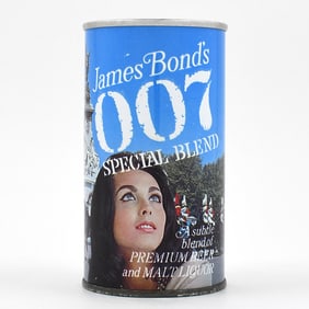 James Bond 007 Malt Liquor Set Pull Tab HORSE GUARDS PARADE 82-33