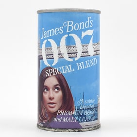 James Bond 007 Malt Liquor Set Pull Tab TOWER BRIDGE 82-31