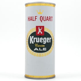 Krueger Ale Pull Tab HALF QUART NATIONAL 154-20