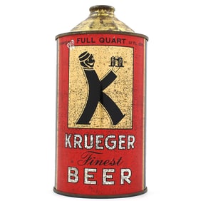Krueger Beer Quart Cone Top 213-16 SCARCE