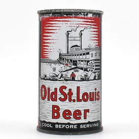 Old St Louis Beer Instructional Flat Top 108-5 OI 612 RARE