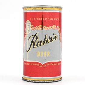 Rahrs Beer Flat Top 117-19