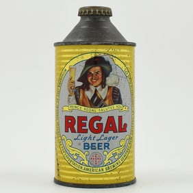 Regal Beer Cone Top WITHDRAWN FREE 181-11