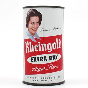 Rheingold Beer Miss Rheingold Set Flat Top Diane Baker NEW YORK 124-7