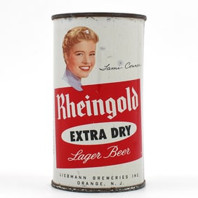 Rheingold Beer Miss Rheingold Set Flat Top Tami Conner ORANGE 123-11