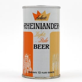 Rheinlander Beer Zip Top L115-21 SILVER CASTLE UNLISTED