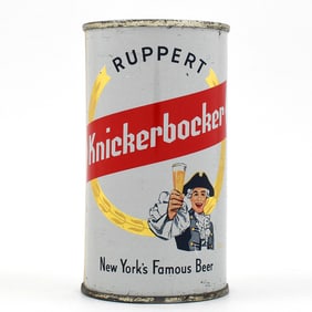 Ruppert Knickerbocker Beer Flat Top BLUE RUPPERT 126-19 TOUGH
