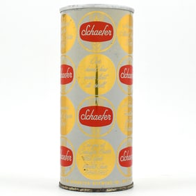 Schaefer Beer 16 Ounce Zip Top WORLDS FAIR 164-11