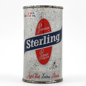Sterling Beer Flat Top SATIN SILVER 136-36