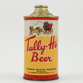 Tally-Ho Beer Cone Top 186-23 SCARCE SHARP