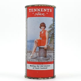 Tennent's Lager 16 Ounce Flat Top ANNS DAY LOCH LAMOND