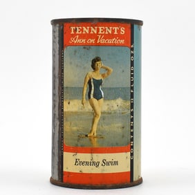 Tennent's Lager Lovelies Scottish Flat Top ANN ON VACATION