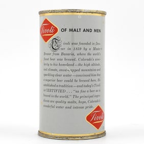 Tivoli Beer Flat Top MALT AND MEN 139-1