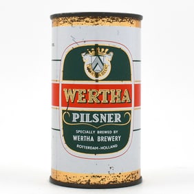Wertha Pilsner Beer Dutch Flat Top