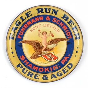 Eagle Run Beer Fuhrmann and Schmidt Pre-Prohibition Tip Tray