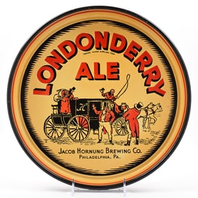 Londonderry Ale 1930s 13-Inch Serving Tray OUTSTANDING