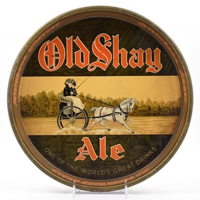 Old Shay Ale 1940s Serving Tray