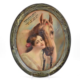 Southwark Bottling Co Pre-Pro Oval Serving Tray