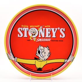 Stoneys Beer 1950s Serving Tray MINTY