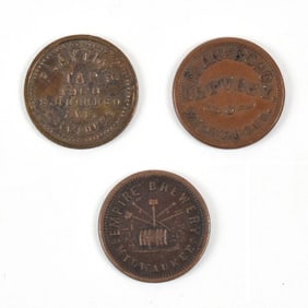 Milwaukee Beer Tokens Pre-Pro Lot of 3 MILLER PLAYTIME EMPIRE