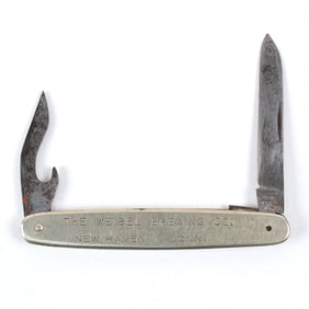Weibel Brewing Co 1930s Pocket Knife EMPIRE SCARCE