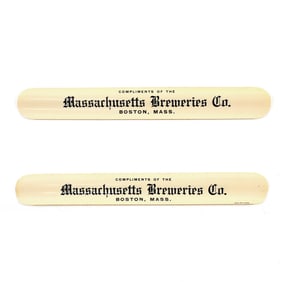 Massachusetts Breweries Co Pre-Pro 2-Sided Curved Foam Scraper NEAR MINT