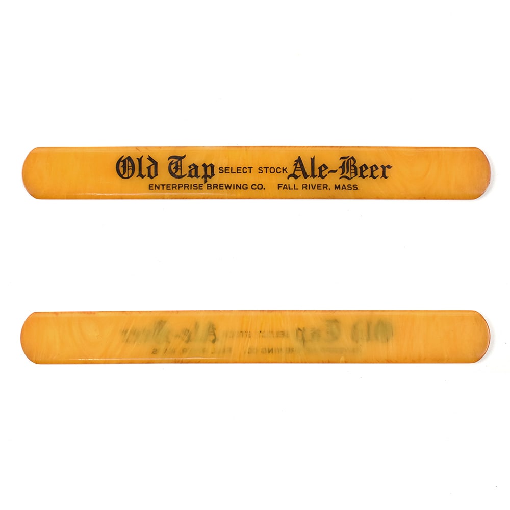 Old Tap Ale-Beer 1930s Foam Scraper MINTY TOUGH (1 of 1)