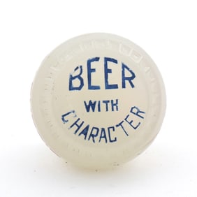 Carnegie Beer 1930s Newman Faucet Style Tap Knob CLOUDY ICE