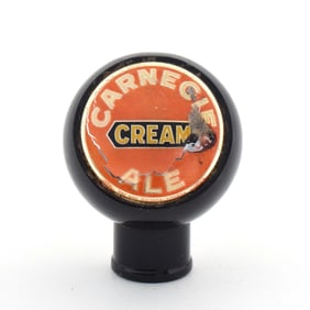 Carnegie Cream Ale 1930s Ball Tap Knob RARE
