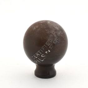 Certified Pilsner Stamped 1930s Ball Tap Knob RARE