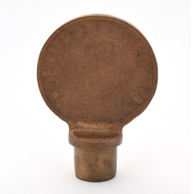 Du Bois Brewing Solid Brass Tap Marker-Handle