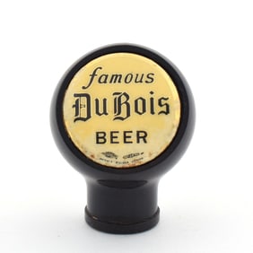 Du Bois Famous Beer 1930s Ball Tap Knob SCARCE