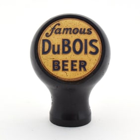 Du Bois Famous Beer 1930s Enameled Ball Tap Knob