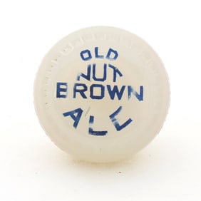 Duquesne Old Nut Brown Ale Newman Faucet Style Tap Knob  FROSTY ICE 1 OF 2