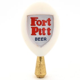 Fort Pitt Beer 1960s Plastic Figural Tap Handle