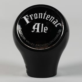Frontenac Ale 1930s Enameled Ball Tap Knob