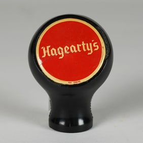 Hagearty's Ball Tap Knob Elm City Brewing NEW HAVEN CT ULTRA RARE