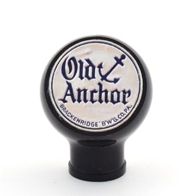 Old Anchor 1940s Foil Ball Tap Knob