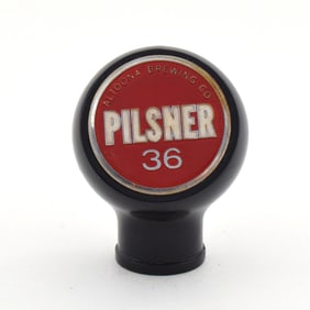Pilsner 36 1930s Ball Tap Knob ALTOONA