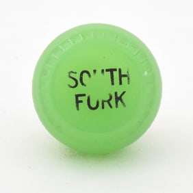 South Fork 1930s Newman Faucet Style Tap Glass Knob JADE GREEN RARE