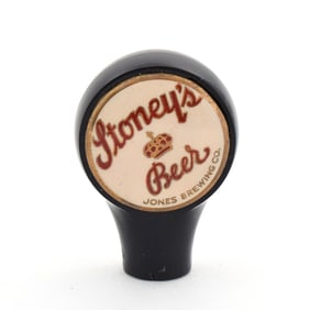 Stoneys Beer 1940s Kooler Keg Type Tap Knob