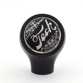 Tech 1940s Ball Knob BLACK-SILVER