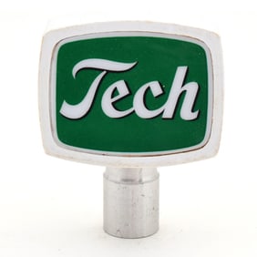 Tech Beer 1950s 2-Sided Plastic Tap Knob