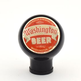 Washington Beer 1930s Ball Tap Knob RARE