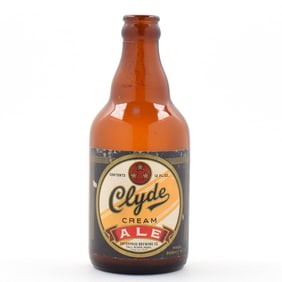 Clyde Ale 1950s Steinie Bottle BLACK LABEL